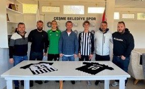 Çeşme Belediyespor altyapısından A takıma geçtiler