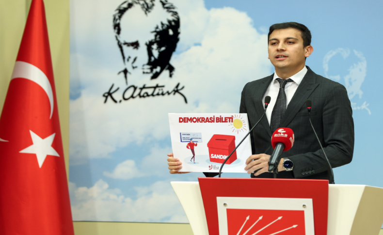 CHP, 'Demokrasi Bileti’ kampanyası başlatacak