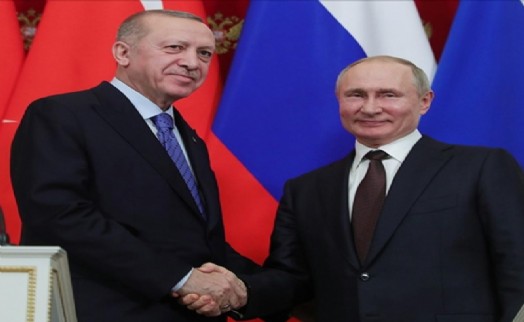 Cumhurbaşkanı Erdoğan, Putin ile görüştü