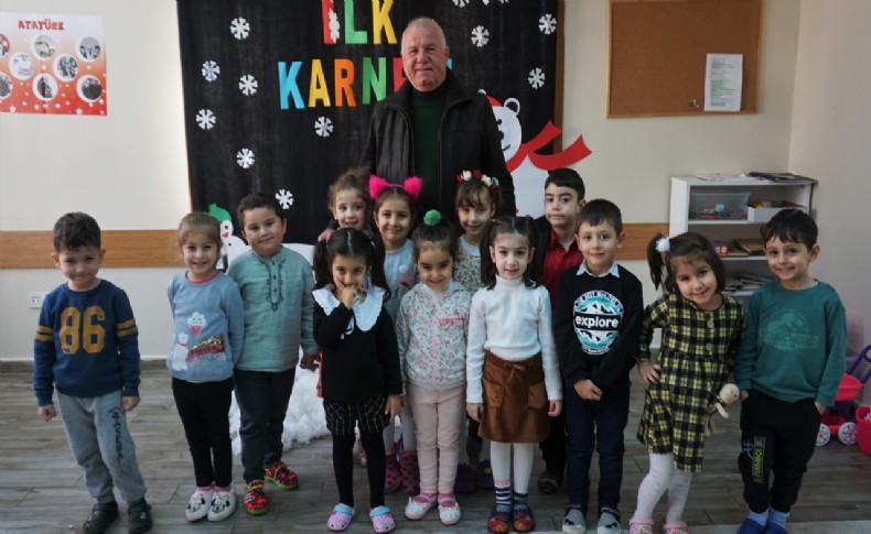 İlk karne Başkan Karakayalı'dan