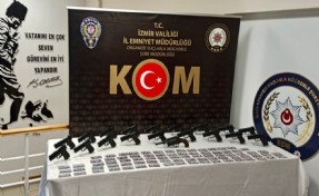 İzmir polisinden yasa dışı silah ticareti operasyonu