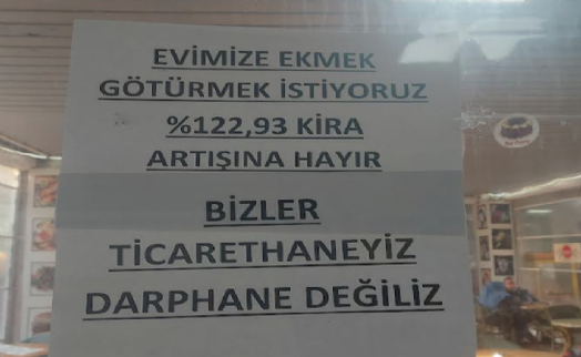 Konak esnafından kira zammı tepkisi: Bizler ticarethaneyiz darphane değiliz