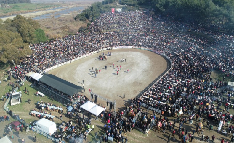 On binler Selçuk Deve Güreşleri Festivali'nde buluştu