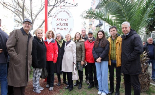 Sedat Sözer'in adı Karşıyaka'da ölümsüzleşti