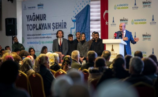 Soyer: Yağmur suyu hasadı ülkemize yeniden bereket getirecek