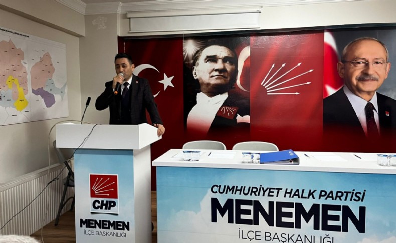 CHP Menemen'den 'birlik ve beraberlik' mesajları: 'İktidara 100 Kala'