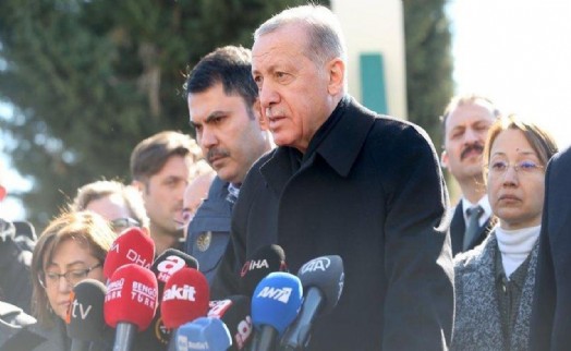 Erdoğan: 1 yıl içinde konutları inşa edeceğiz