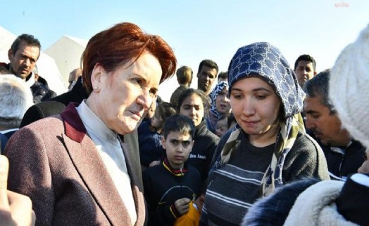 Akşener’in dinlediği depremzede: Çadırımız yok