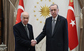 Cumhurbaşkanı Erdoğan ile Bahçeli bir araya geldi