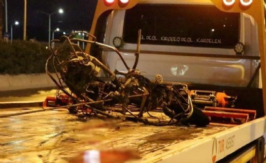 İzmir'de trafik kazası: 1 kişi hayatını kaybetti!