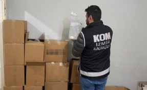 İzmir'de sahte etil alkol kaçakçılarına operasyon