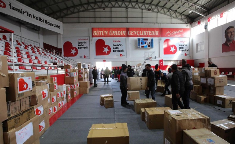 İzmir deprem için tek yürek: İlçe ilçe yardım raporları