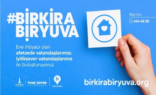 İzmir’de depremzedeler için “Bir Kira Bir Yuva” kampanyası başlatıldı