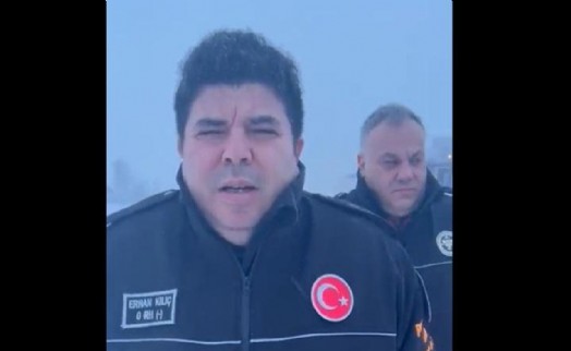 Erhan Kılıç ve kurtarma ekibi afet bölgesine ilerliyor