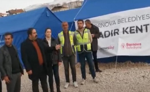 CHP Malatya İl Başkanı Barış Yıldız'dan Başkan İduğ'a çadır kent teşekkürü