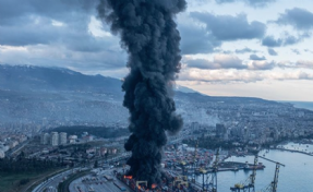 İskenderun Limanı'ndaki yangın kontrol altına alındı