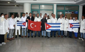Kübalı doktorlar Maraş'ta