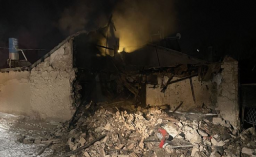 7 depremzede yangın çıkan evde yaşamını yitirdi