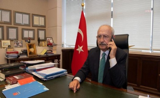 Kılıçdaroğlu'ndan Erkan Baş'a 'geçmiş olsun' telefonu