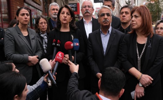 HDP'nin Kızılay binası önünde açıklama yapmasına polis izin vermedi