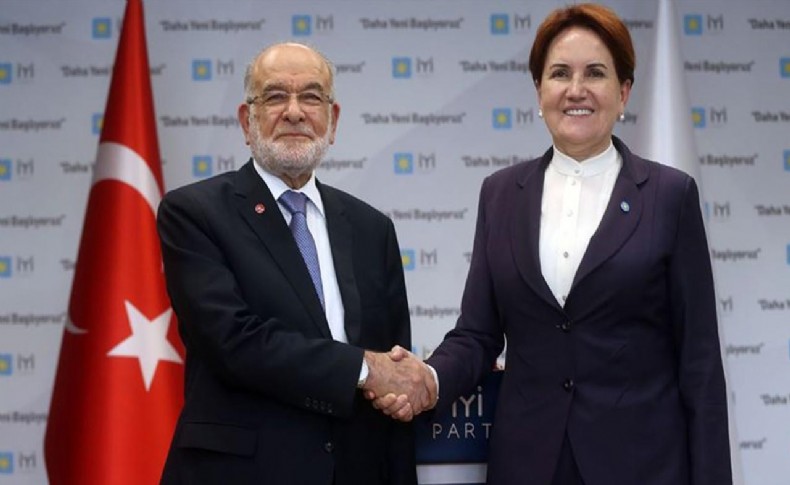 Karamollaoğlu'ndan Akşener'e ziyaret