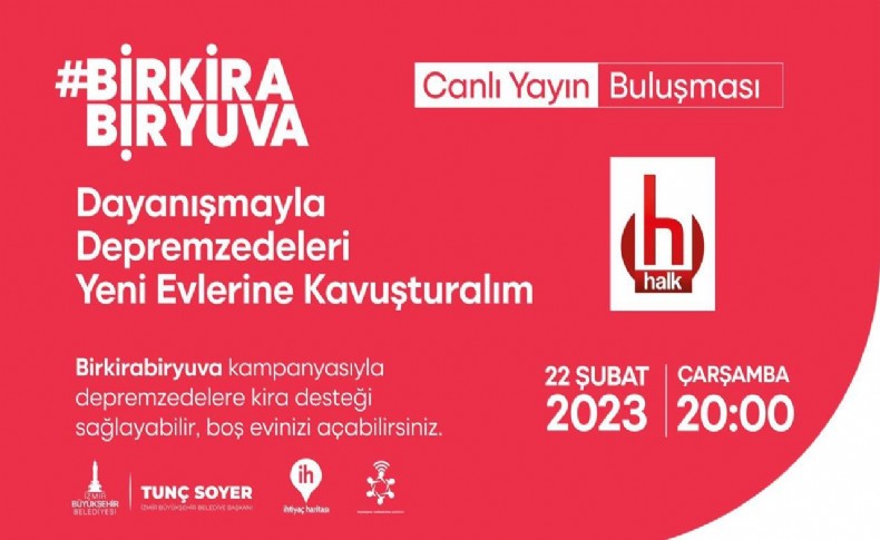 “Bir Kira Bir Yuva” kampanyası Halk TV’de milyonlara ulaşacak