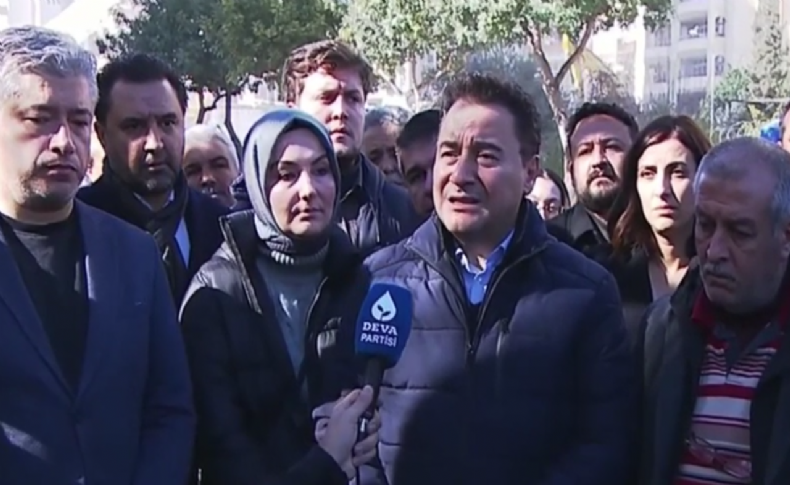 Ali Babacan Adana'da; Maalesef sıkıntı büyük