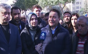 Ali Babacan Adana'da; Maalesef sıkıntı büyük