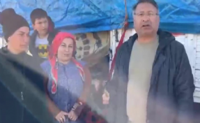 Adıyamanlı depremzede kadın, CHP'li Purçu'ya dert yandı