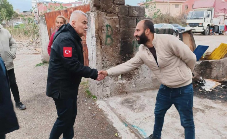 Başkan Tekin, Osmaniye'de afetzedeleri ziyaret etti