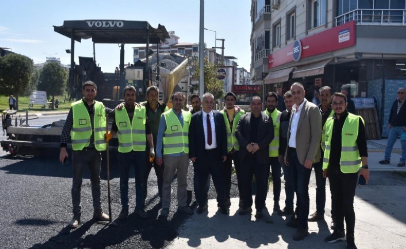 Torbalı’da asfalt seferberliği yeniden başladı