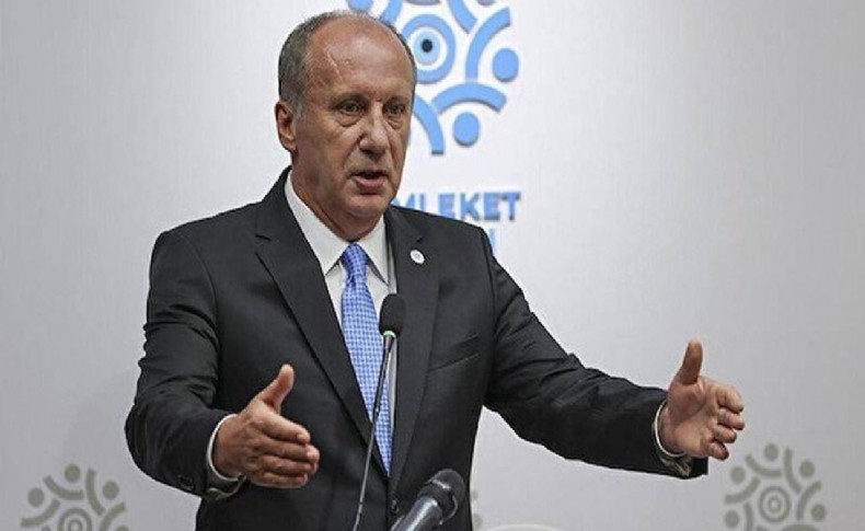 Memleket Partisi'nin Cumhurbaşkanı adayı Muharrem İnce oldu