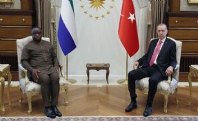 Erdoğan, Sierra Leone Cumhurbaşkanı ile görüştü