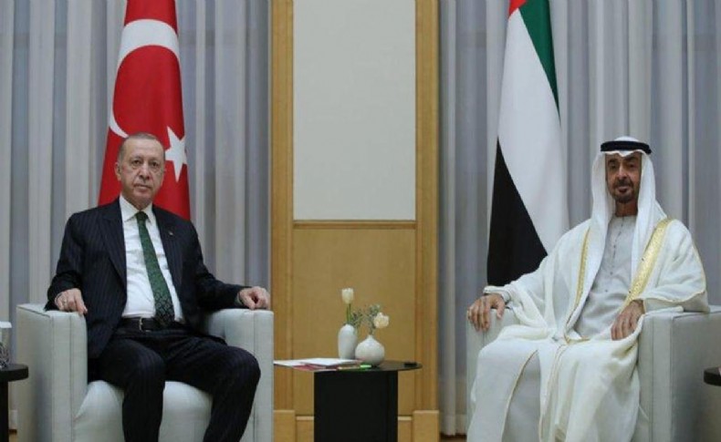 Cumhurbaşkanı Erdoğan BAE Devlet Başkanı ile görüştü