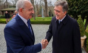 Kılıçdaroğlu, Abdullah Gül'le görüştü