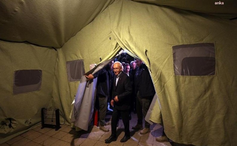 Kılıçdaroğlu, geceyi Nurhak’ta çadırda ve yer yatağında geçiriyor