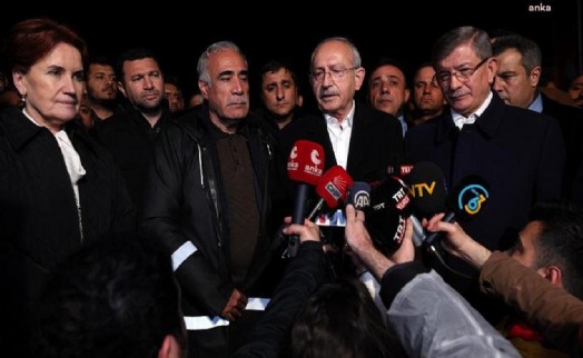 Üç lider sel bölgesinde! Kılıçdaroğlu: Hiç kimse kendisini umutsuz hissetmesin