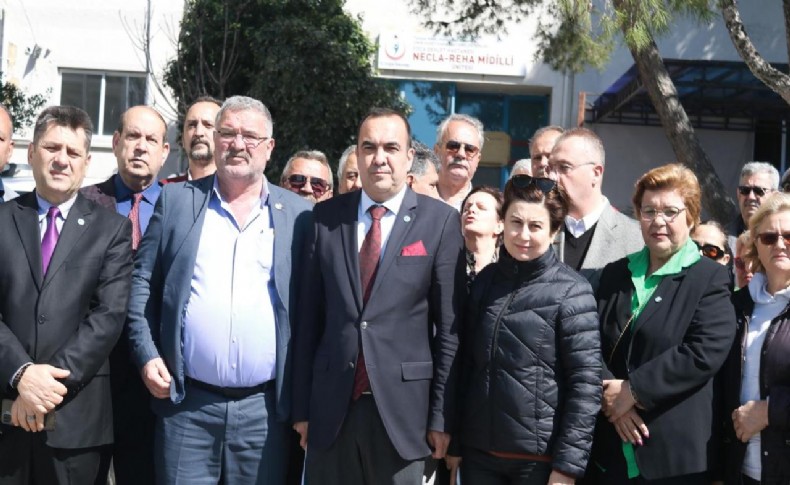 İYİ Parti İl Başkanı Bezircilioğlu Foça'da konuştu: Eski devlet hastanesini sattırmayacağız