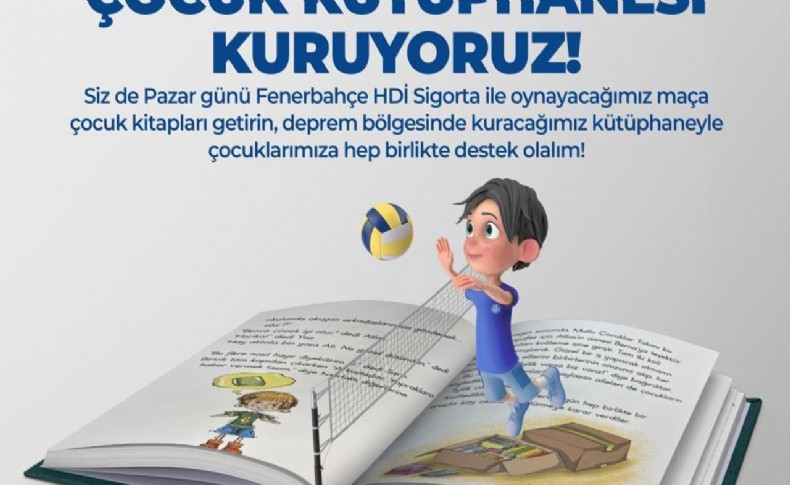 Arkas Spor’dan deprem bölgesindeki çocuklara kitap yardımı