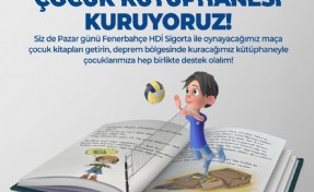 Arkas Spor’dan deprem bölgesindeki çocuklara kitap yardımı