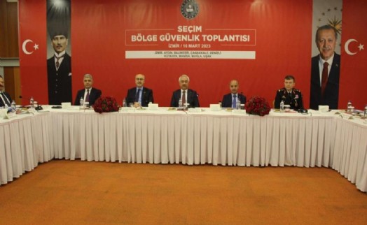 Seçim Bölge Güvenlik Toplantısı İzmir'de gerçekleştirildi