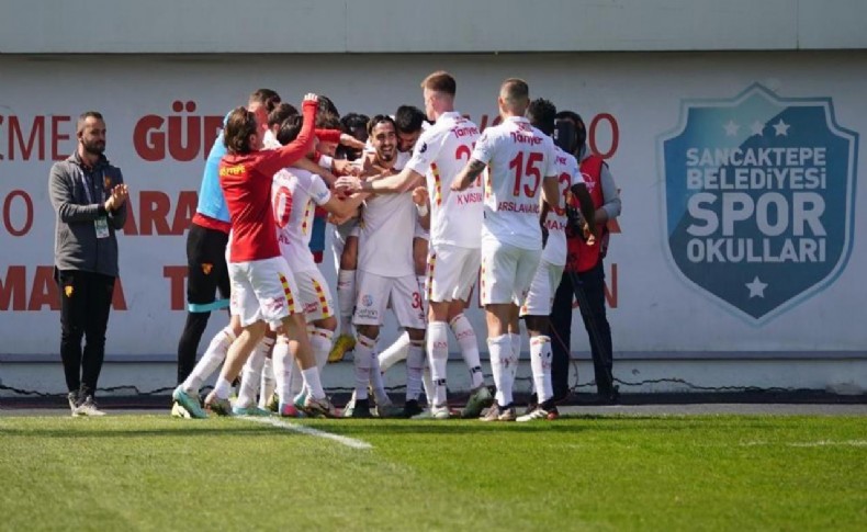 Göztepe, play-off hattına yaklaştı