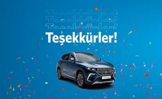 TOGG T10X modeli için ön sipariş başvuru sayısı 177 bin 467 oldu