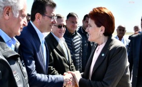 Akşener ve İmamoğlu Hatay'da depremzedelerle buluştu!