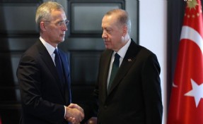 Erdoğan, NATO Genel Sekreteri Stoltenberg ile görüştü