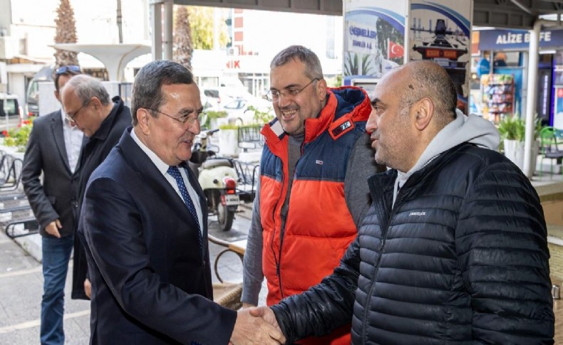 Batur’dan Gıda Çarşısı esnafına destek teşekkürü