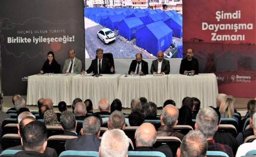 Bornova Belediyesi 40 bin kişilik çadır kuruyor