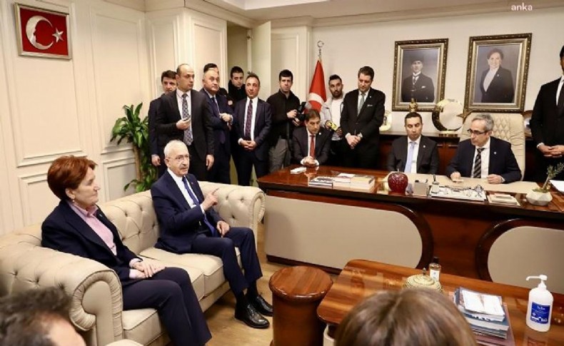 Kılıçdaroğlu, saldırıya uğrayan İYİ Parti İstanbul İl Başkanlığı’nı ziyaret etti