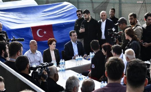 Akşener'in Hatay'da, depremin 34. gününde dinlediği  depremzede: İnşaatta yatıyorum, çadırımız yok