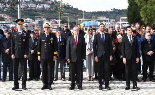 Çanakkale Zaferi'nin 108. yıl dönümü Foça'da anıldı